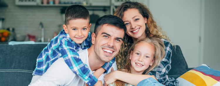 Smiling Family
